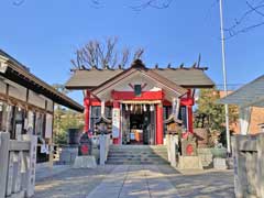 元郷氷川神社社殿