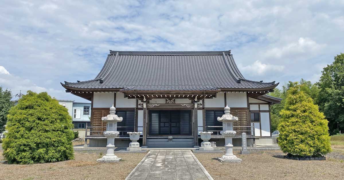 法鈴寺。比企郡川島町下小見野にある真言宗智山派寺院