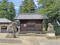 長楽氷川神社社殿