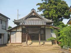 箕田白山神社社殿