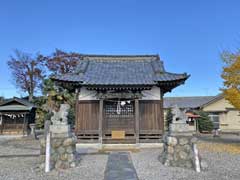 大芦氷川神社社殿