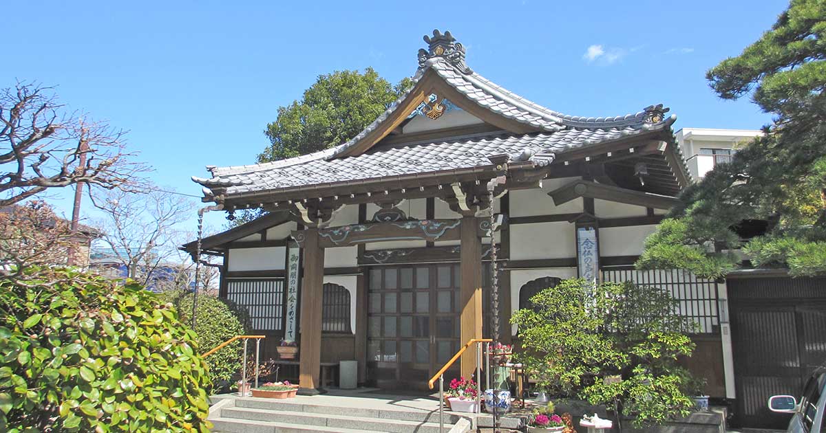 円光寺。熊谷市銀座にある浄土真宗本願寺派寺院