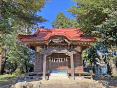 上新田諏訪神社社殿