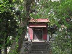 津田八幡神社拝殿