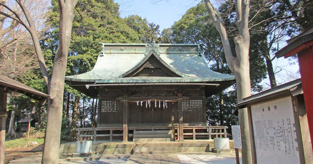 大門神社。さいたま市緑区大門の神社