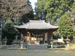 上野田氷川社社殿