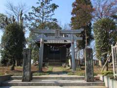 下野田稲荷神社鳥居