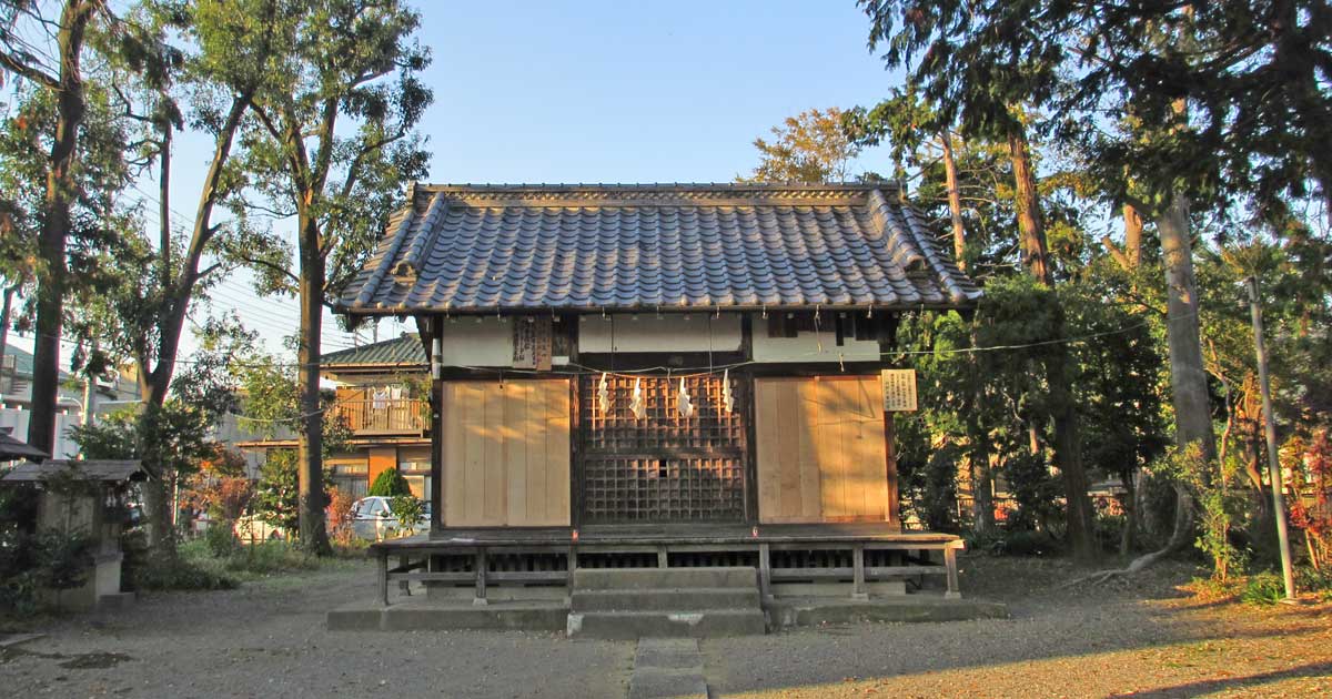 月讀社。さいたま市桜区神田の神社