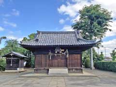 青柳氷川神社社殿