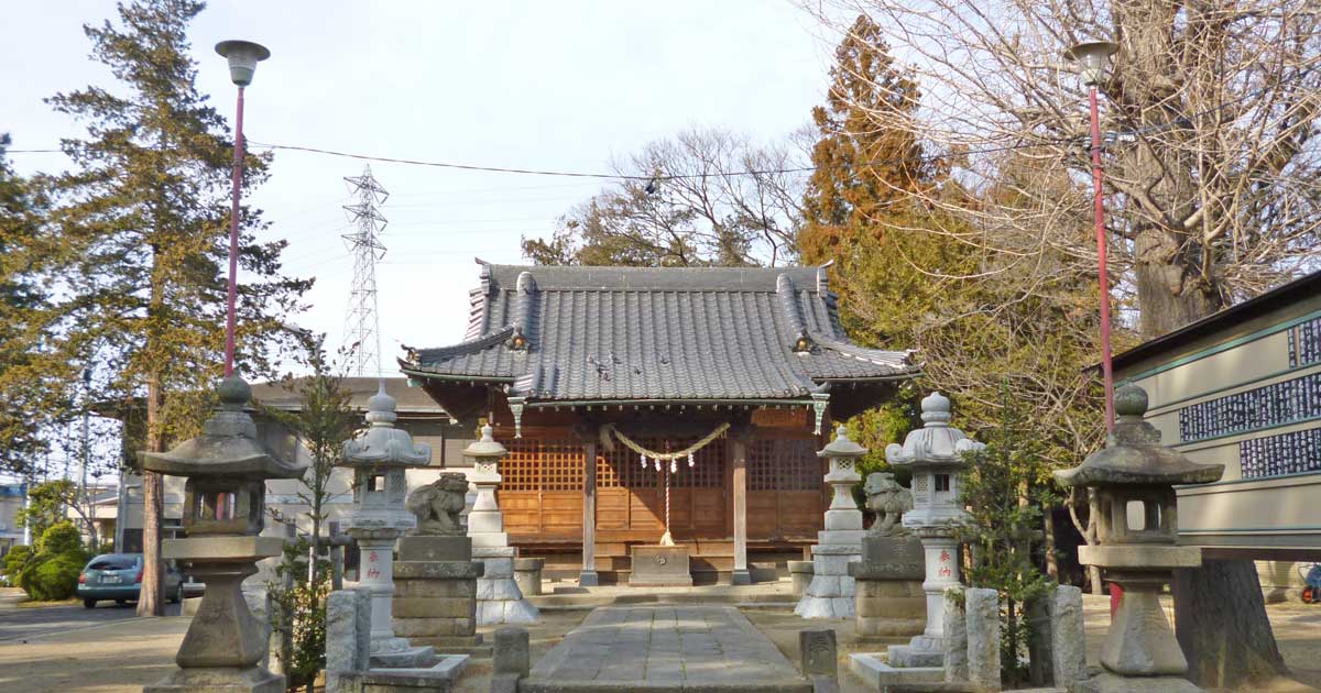 吉町日枝神社 草加市吉町の神社