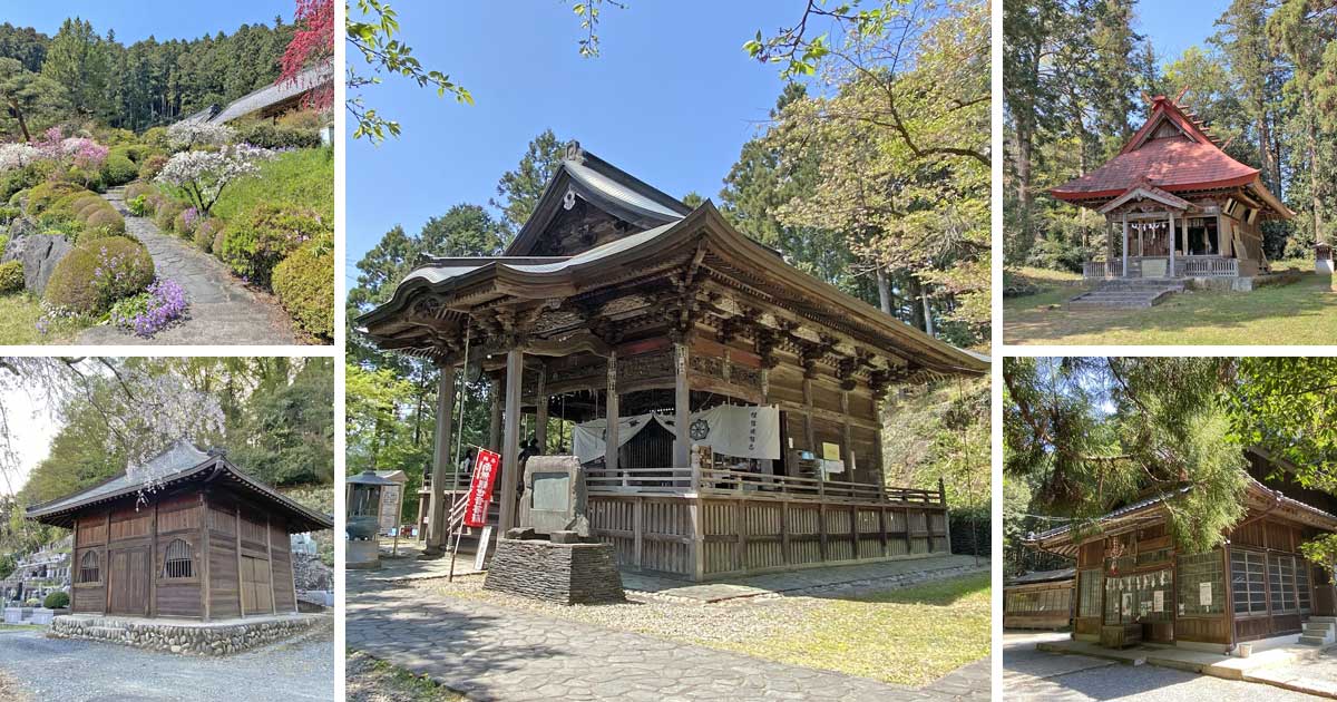 ときがわ町の寺社。ときがわ町にある寺社の概要