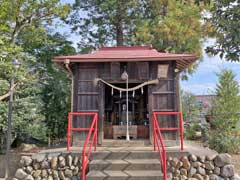 北田新田八幡神社社殿