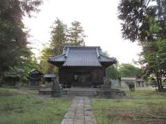 久保田横見神社社殿