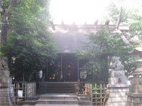 高円寺氷川神社拝殿