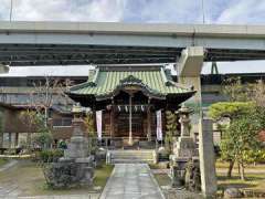 隅田川神社拝殿