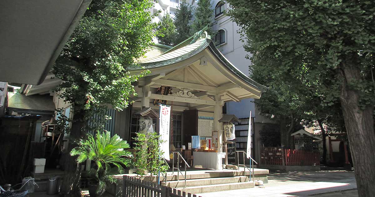 銀杏岡八幡神社｜台東区浅草橋の神社