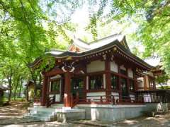 柴崎稲荷神社社殿
