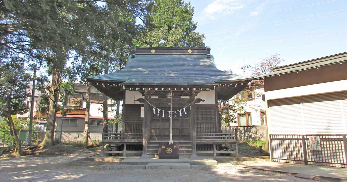 諏訪神社｜調布市深大寺東町の神社