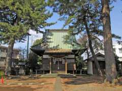 柳沢氷川神社社殿