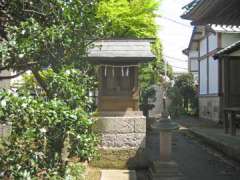 柳沢氷川神社拝殿