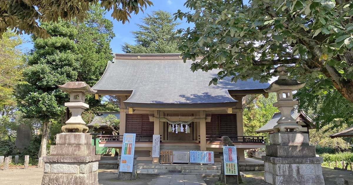 諏訪町諏訪神社 八王子市諏訪町の神社