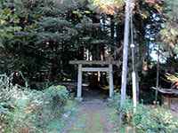 濱竹熊野神社鳥居