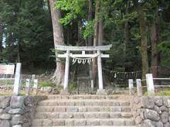 成木熊野神社鳥居