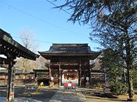 立川諏訪神社神門