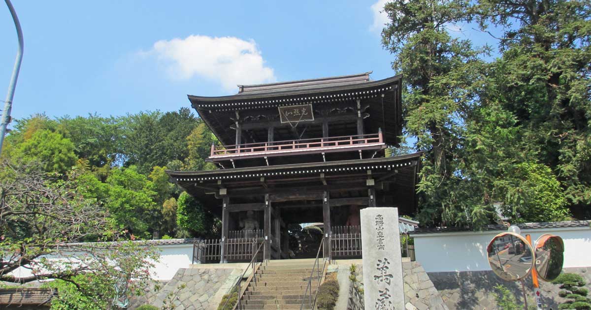 萬蔵寺。横浜市緑区上山にある高野山真言宗寺院 萬蔵寺。横浜市緑区上山にある高野山真言宗寺院
