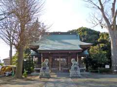 瀬谷日枝社拝殿